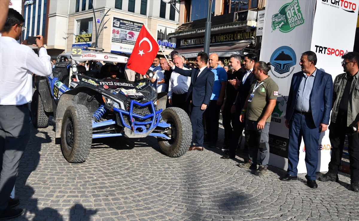 Giresun'un Şebinkarahisar ilçesinde 2024 PETLAS Türkiye Offroad Şampiyonası'nın 3. ayağı için...