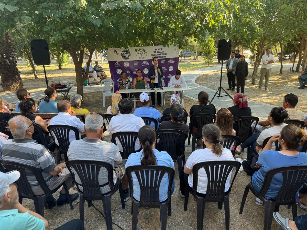 Halkların Eşitlik ve Demokrasi Partisi (DEM Parti) Eş Genel Başkanı Tulay Hatımoğulları Oruç...