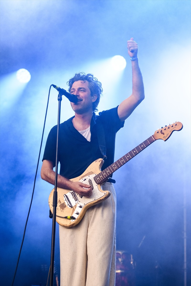 İzlandalı rock grubu Kaleo, KüçükÇiftlik Bahçe'de müzikseverlerle buluştu. Grup "Lonely Cowboy" ve...