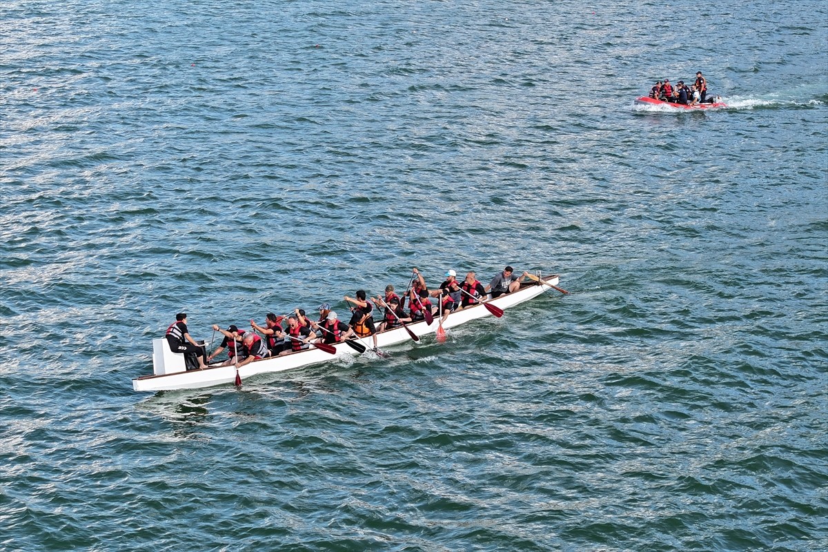 Kayseri'de Yamula Baraj Gölü'nde düzenlenen Dragon Festivali'nin ilk etabı tamamlandı. Kocasinan...
