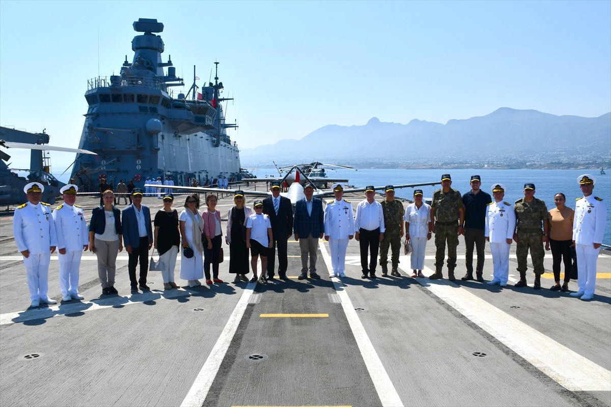 Kıbrıs Barış Harekatı'nın 50'nci yıl dönümü anma etkinlikleri kapsamında Kuzey Kıbrıs Türk...