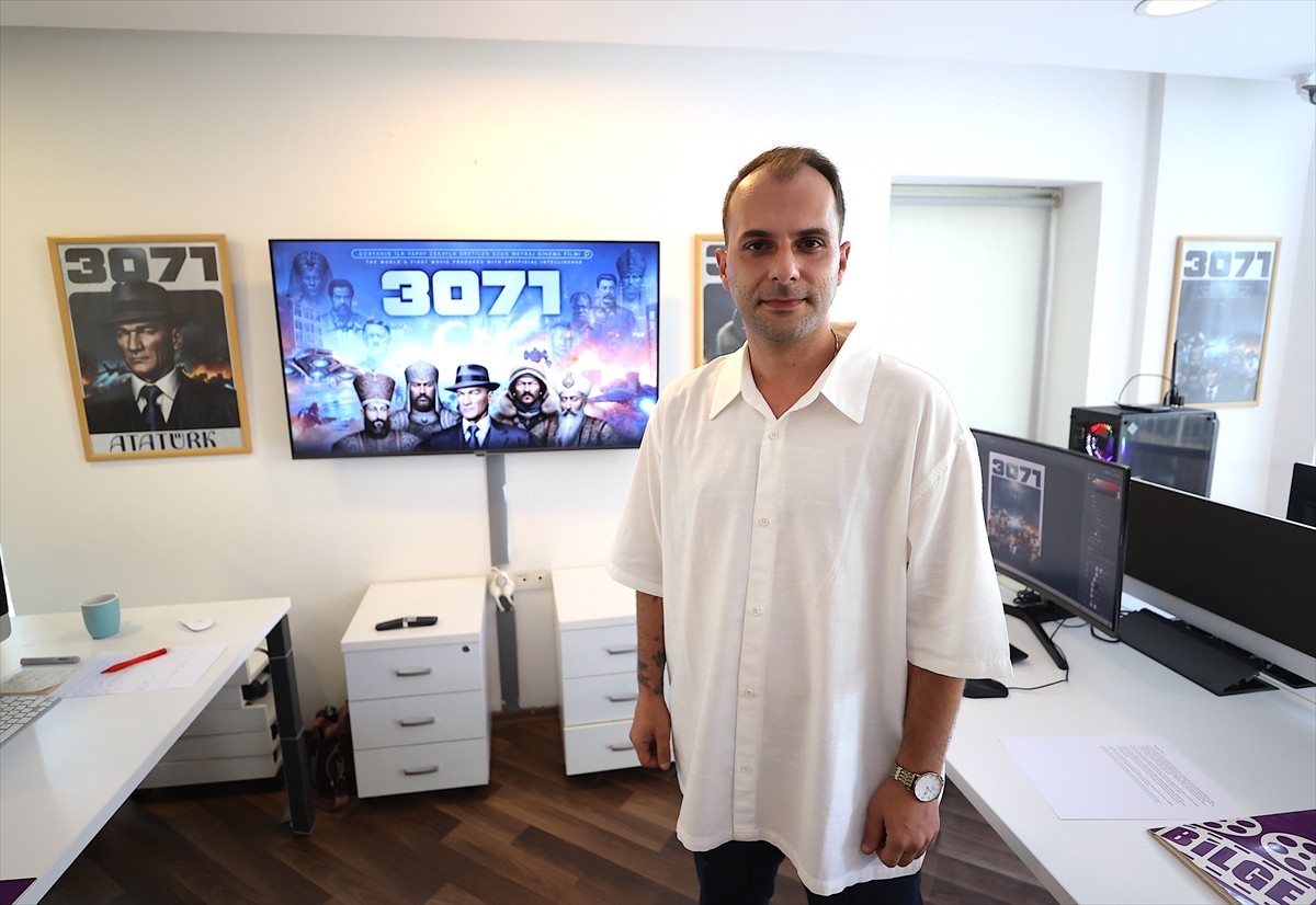 Mersin'de oyuncu kadrosu, senaryosu ve sahnelerinin tamamı yapay zeka programlarında üretilen uzun...