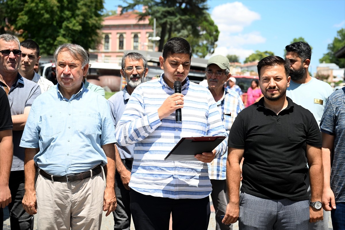 Milli İrade Platformu üyeleri, ABD Kongresi'nde konuşan İsrail Başbakanı Binyamin Netanyahu'nun...