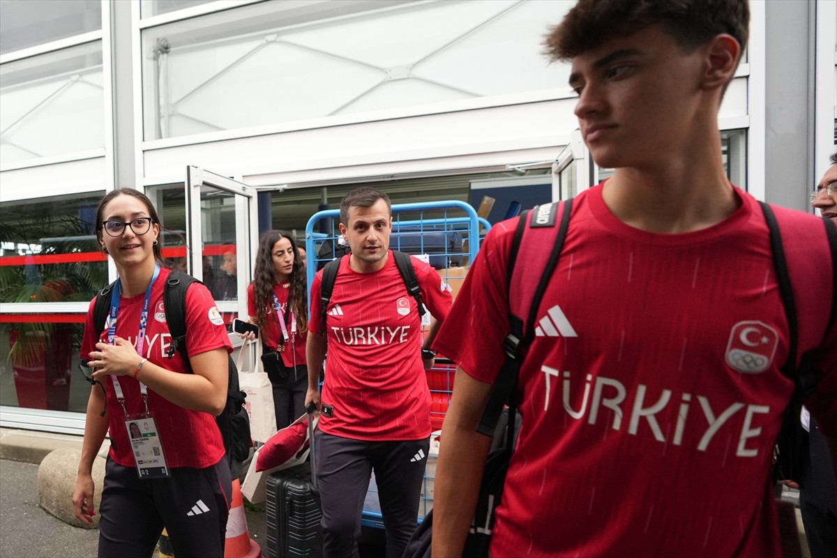 Paris 2024 Olimpiyat Oyunları'nda mücadele edecek Türkiye Olimpiyat Takımı (Team Türkiye)...
