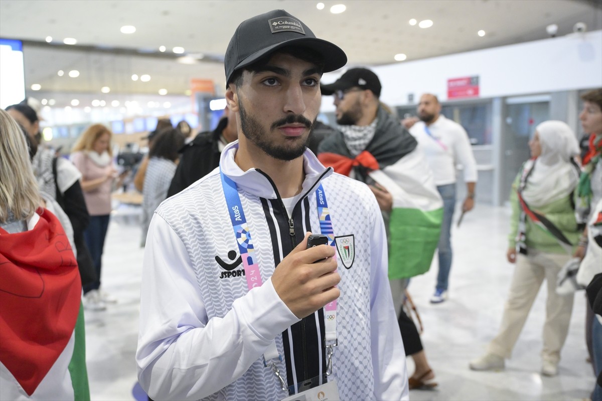 Paris 2024 Olimpiyatları'nda mücadele edecek Filistinli sporcular, ülkelerinin bayrağını...