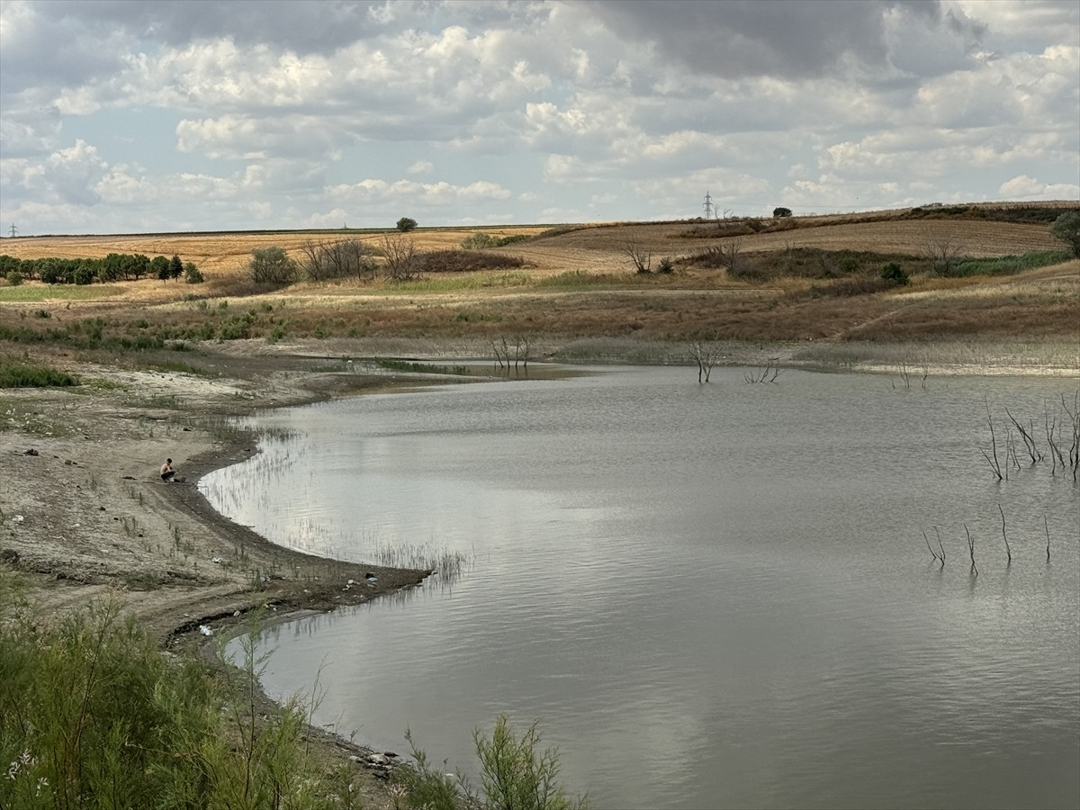 Tekirdağ'ın Marmaraereğlisi ilçesindeki sulama için kullanılan ve ilçedeki bazı mahallere içme...