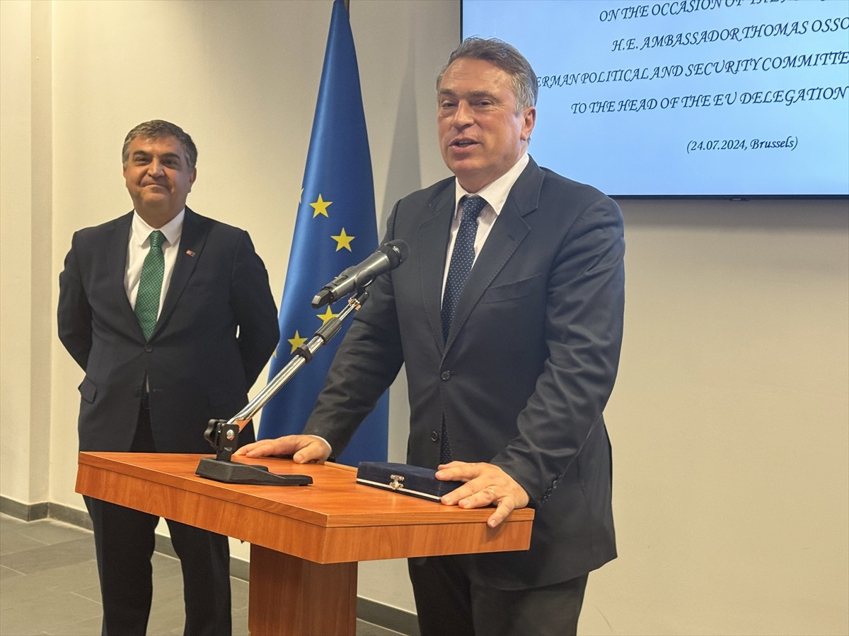 Türkiye'nin Avrupa Birliği (AB) Nezdinde Daimi Temsilcisi Büyükelçi Faruk Kaymakcı, AB Türkiye...