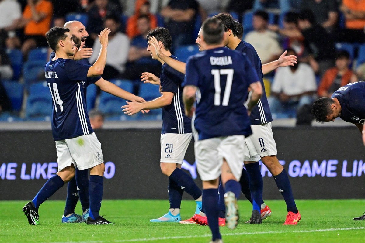 UEFA Avrupa Konferans Ligi 2. eleme turunda RAMS Başakşehir ile San Marino ekibi La Fiorita...