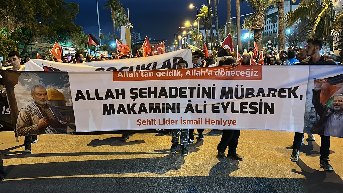 Adana, Hatay, Mersin ve Osmaniye'de bazı sivil toplum kuruluşları, Hamas Siyasi Büro Başkanı...