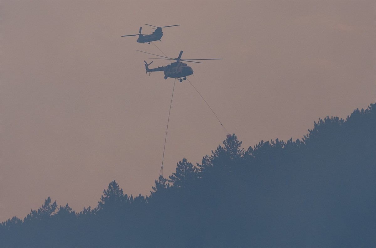 Ankara'nın Kızılcahamam ilçesinde otluk alanda başlayarak Bolu'nun Gerede ilçesinde ormanlık alana...