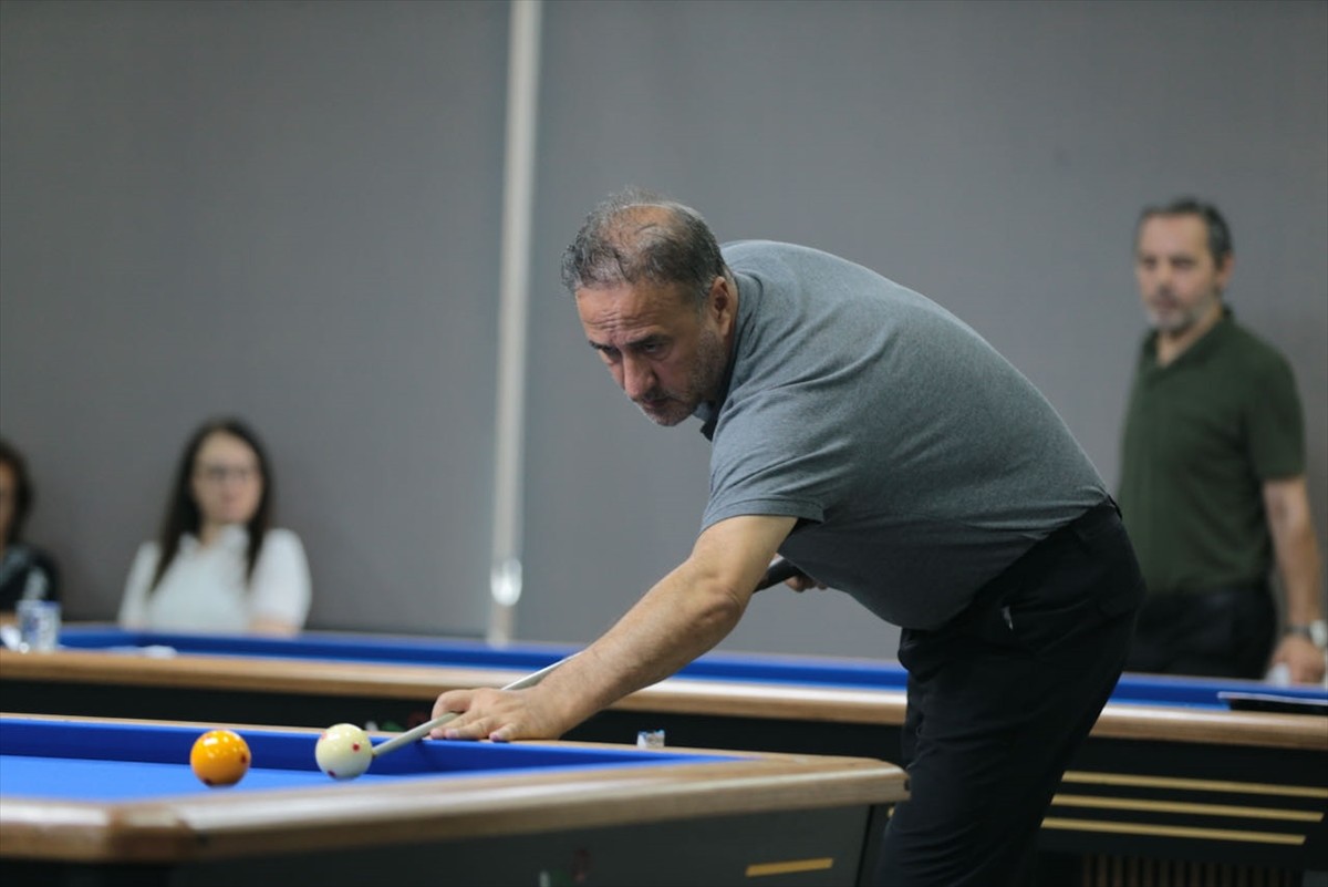 Artistik Bilardo Türkiye Şampiyonası 2. etap mücadelesi, Bolu'da başladı. Karaçayır Spor...