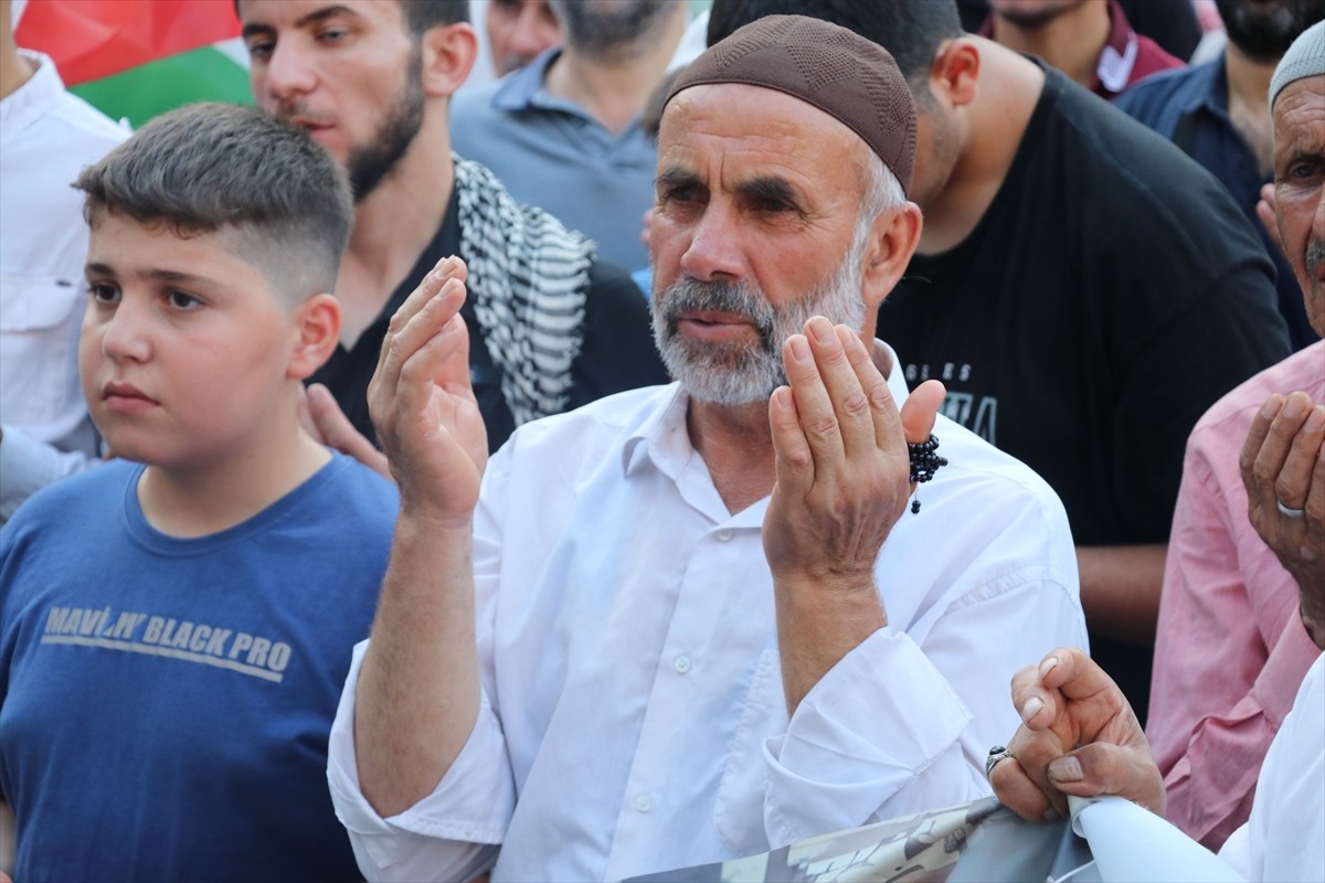 Batman'da Hamas Siyasi Büro Başkanı İsmail Heniyye'nin suikasta uğraması ve İsrail'in Filistin'e...