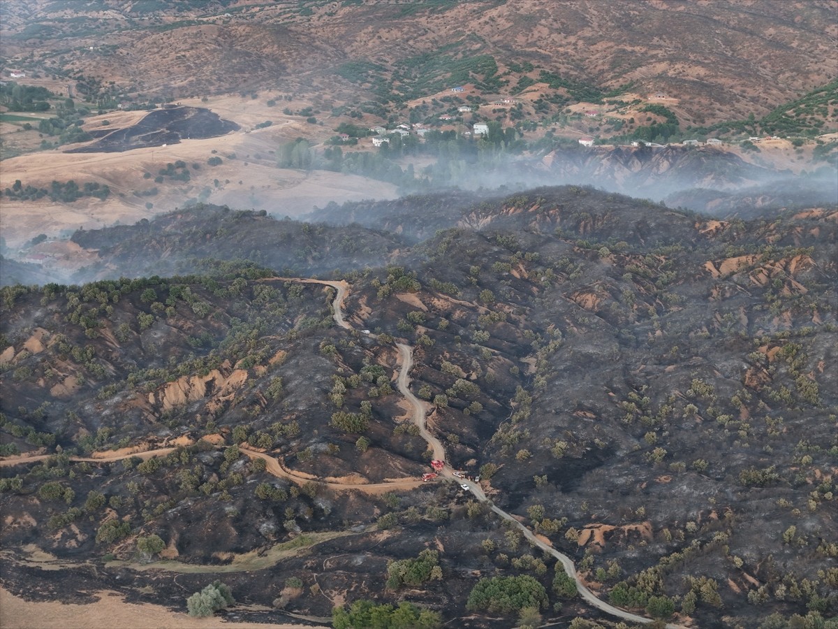 Bingöl'ün Genç ilçesinde çıkan orman yangını ekiplerin müdahalesiyle kontrol altına alındı....