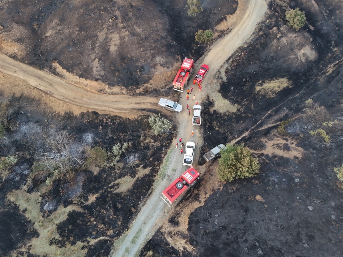 Bingöl'ün Genç ilçesinde çıkan orman yangını ekiplerin müdahalesiyle kontrol altına alındı....