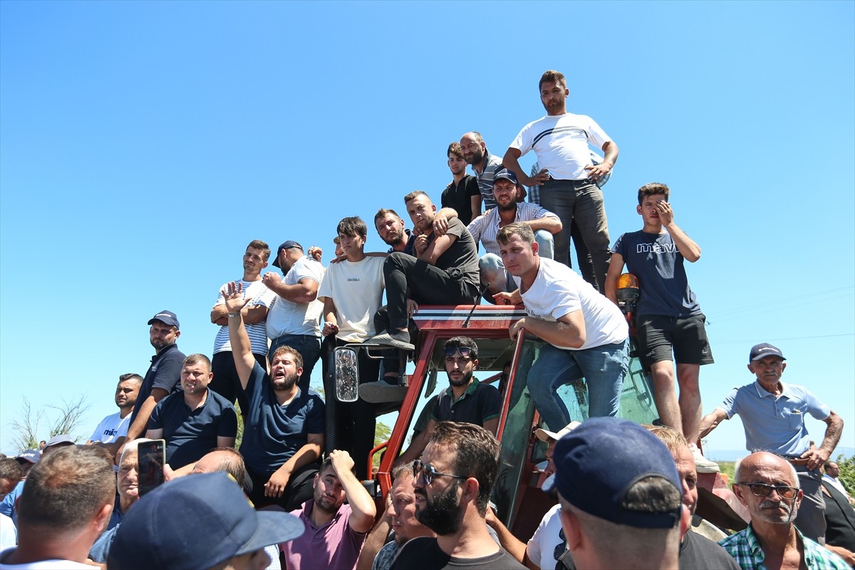 Bursa'nın Karacabey ve Mustafakemalpaşa ilçelerindeki domates üreticileri, "salça fabrikalarının...