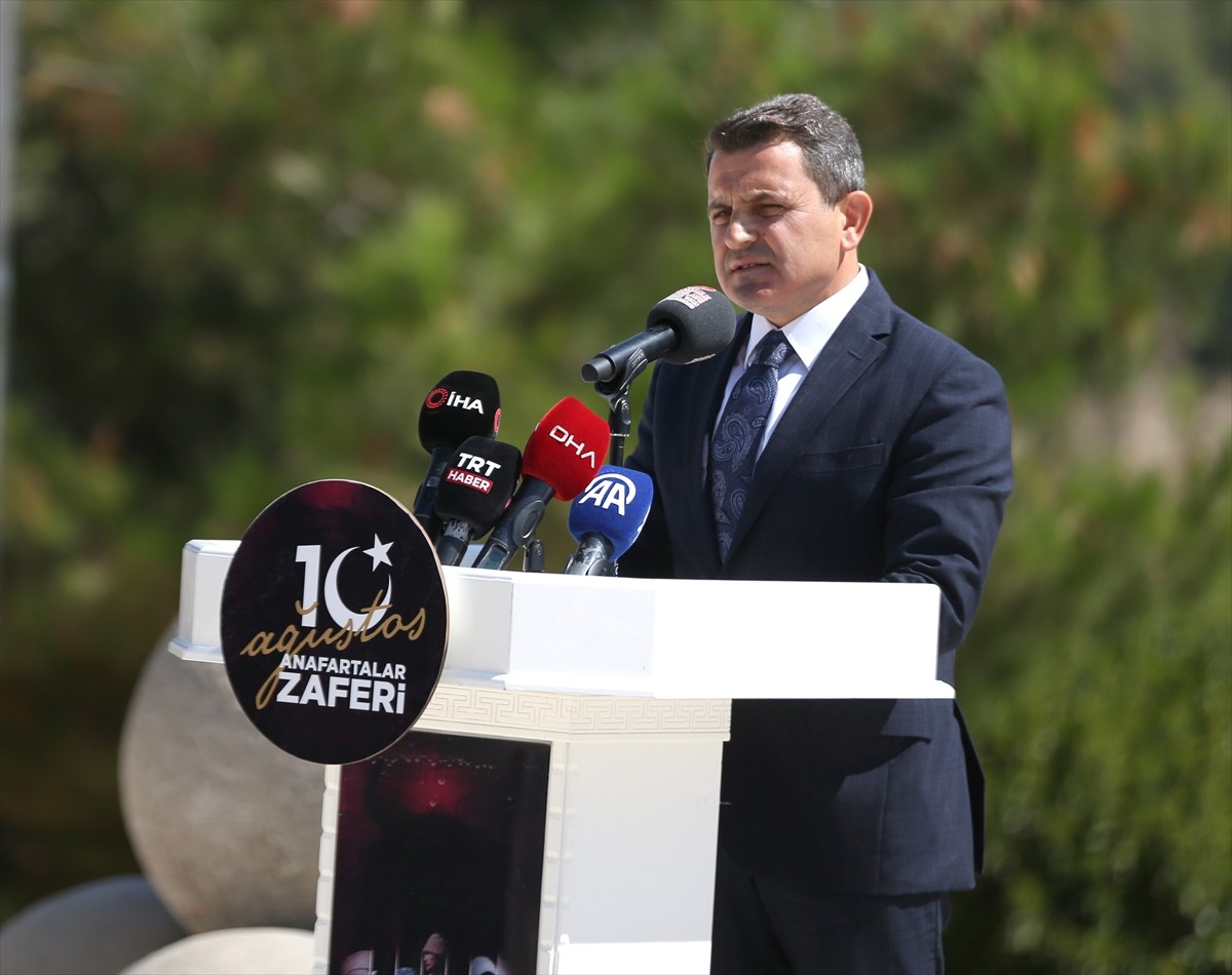 Çanakkale'de, Anafartalar Zaferi'nin 109. yıl dönümü dolayısıyla Tarihi Gelibolu Yarımadası'ndaki...