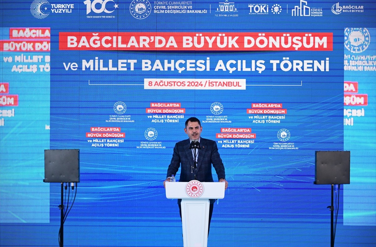 Çevre, Şehircilik ve İklim Değişikliği Bakanı Murat Kurum, Bağcılar'da Büyük Dönüşüm ve Millet...