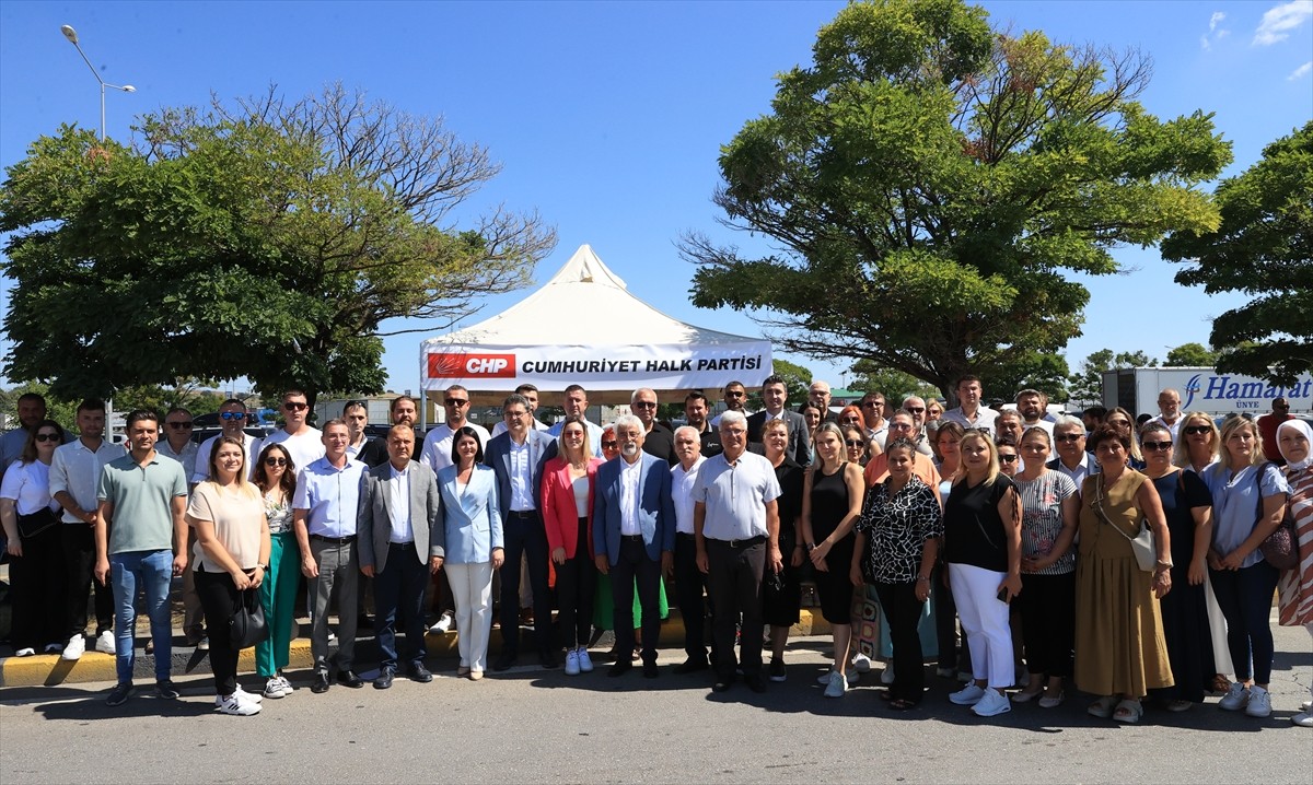 CHP Genel Başkan Yardımcısı Ensar Aytekin ve beraberindekiler, Kapıkule Sınır Kapısı'nda dönüş...