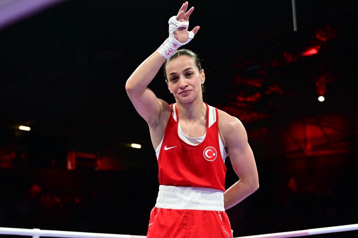 Fransa'nın Villepinte kentindeki North Paris Arena'da düzenlenen Paris 2024 Olimpiyat Oyunları'nda...