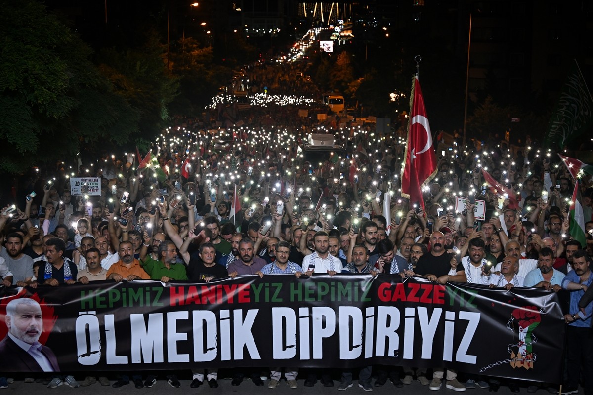 Hamas Siyasi Büro Başkanı İsmail Heniyye'nin İran'ın başkenti Tahran'da suikasta uğramadan önce...