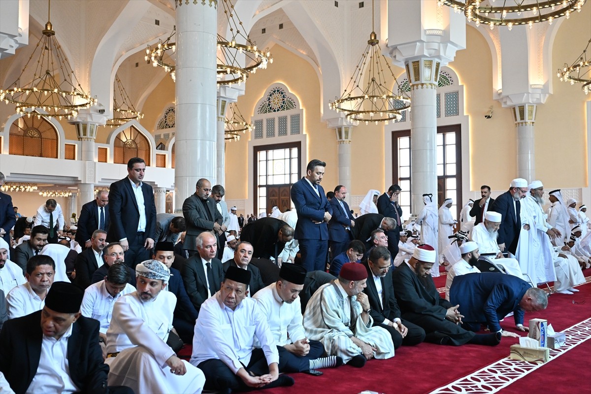 Hamas Siyasi Büro Başkanı İsmail Henniye için Katar’ın başkenti Doha’daki İmam Abd al-Wahhab...