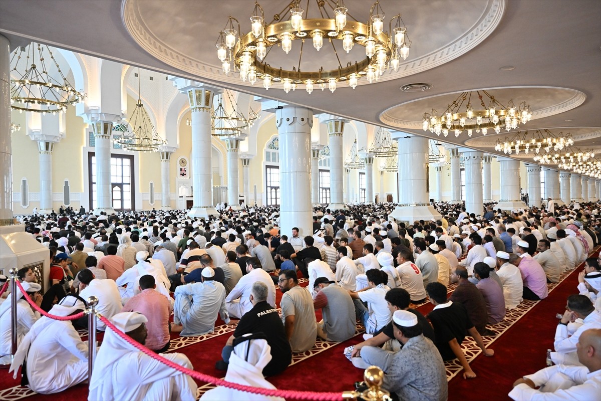 Hamas Siyasi Büro Başkanı İsmail Henniye için Katar’ın başkenti Doha’daki İmam Abd al-Wahhab...