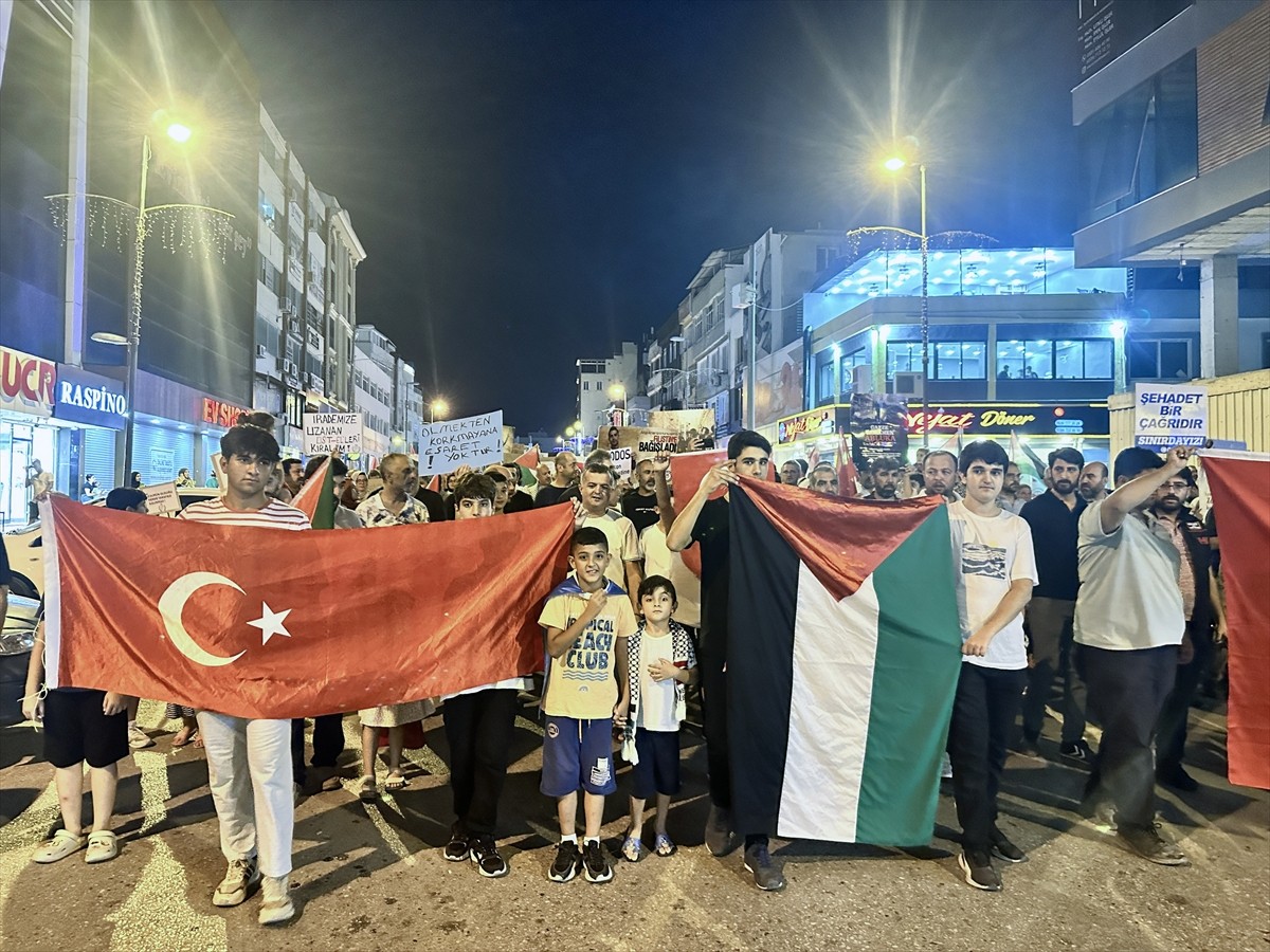 Hatay'ın Dörtyol ilçesinde Hamas Siyasi Büro Başkanı İsmail Heniyye'nin suikaste uğraması ve...
