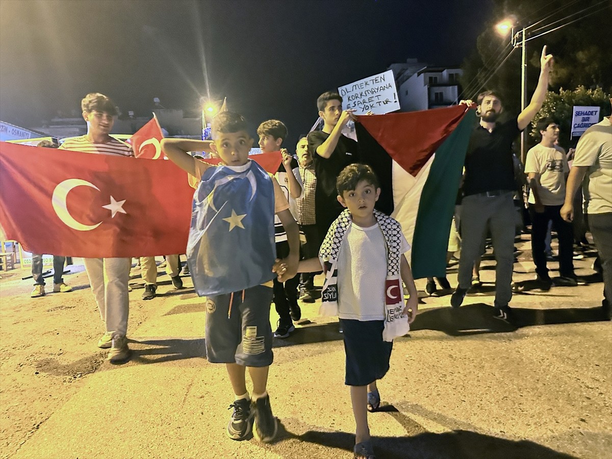 Hatay'ın Dörtyol ilçesinde Hamas Siyasi Büro Başkanı İsmail Heniyye'nin suikaste uğraması ve...