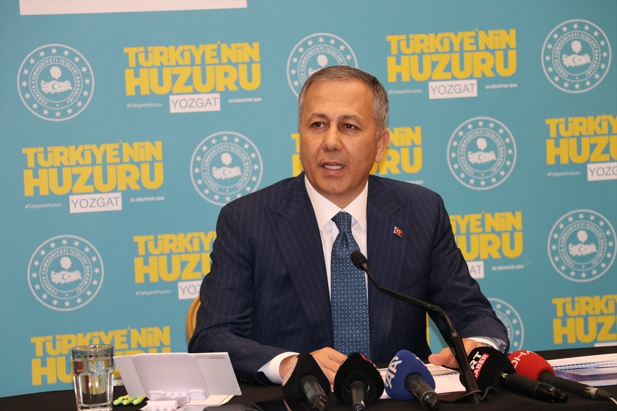 İçişleri Bakanı Ali Yerlikaya Yozgat Cemil Çiçek Personel Eğitim Merkezi'nde basına kapalı...