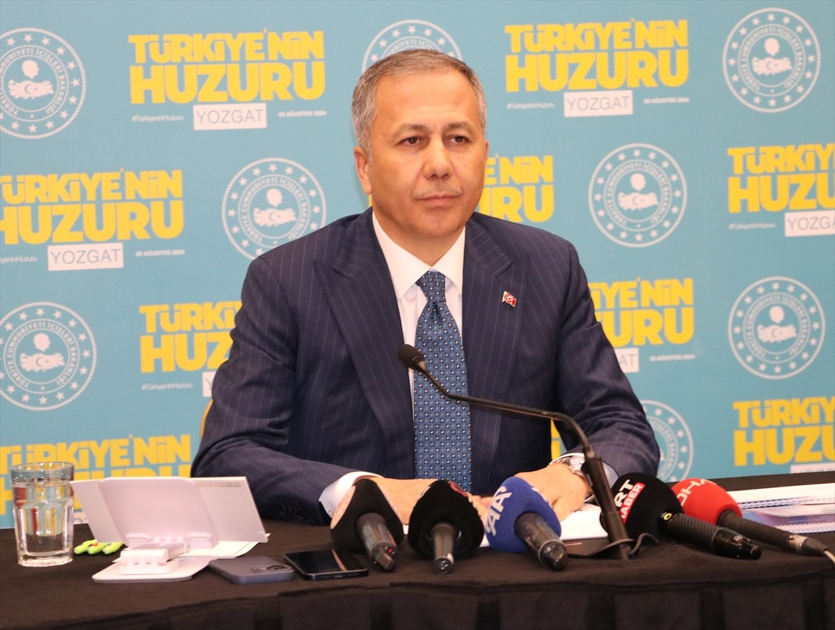 İçişleri Bakanı Ali Yerlikaya Yozgat Cemil Çiçek Personel Eğitim Merkezi'nde basına kapalı...