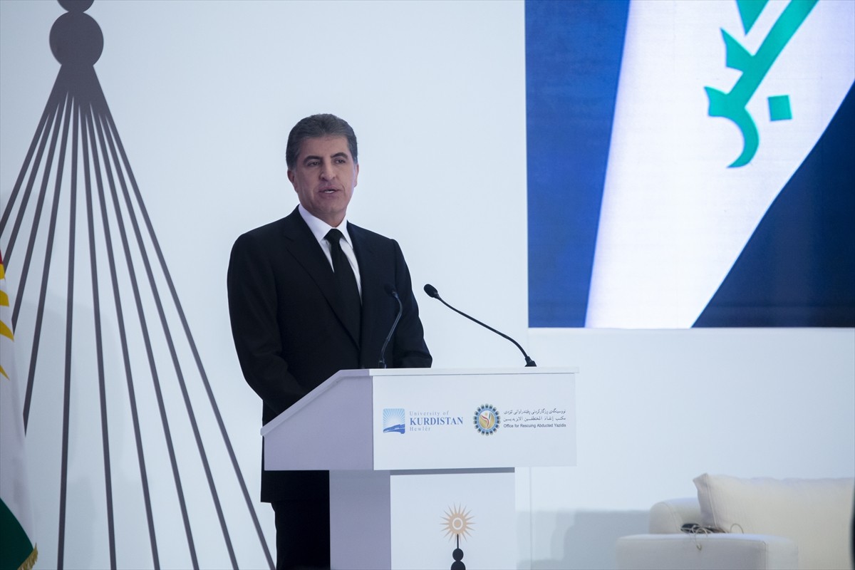 Irak Kürt Bölgesel Yönetimi (IKBY) Başkanı Neçirvan Barzani, merkezi hükümetle imzalanan "Sincar...