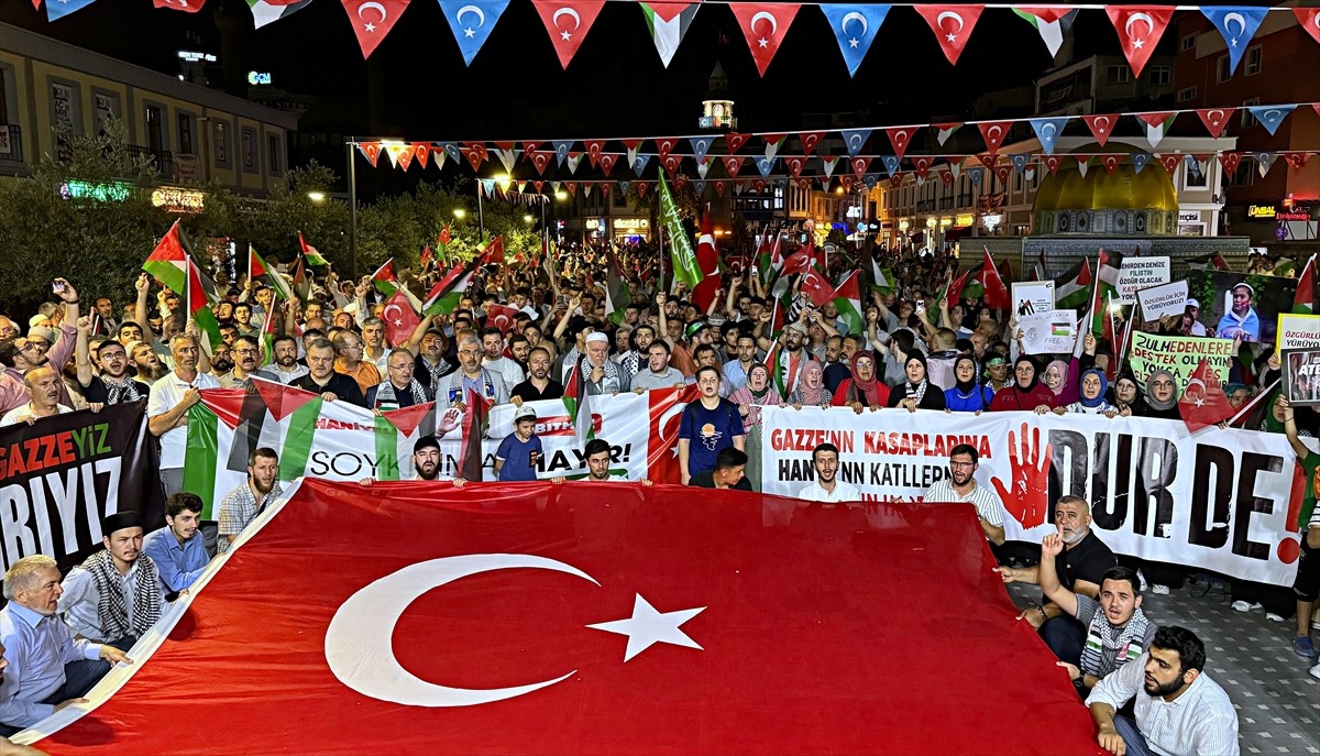 İran'ın başkenti Tahran'da suikaste uğrayan Hamas Siyasi Büro Başkanı İsmail Heniyye için...