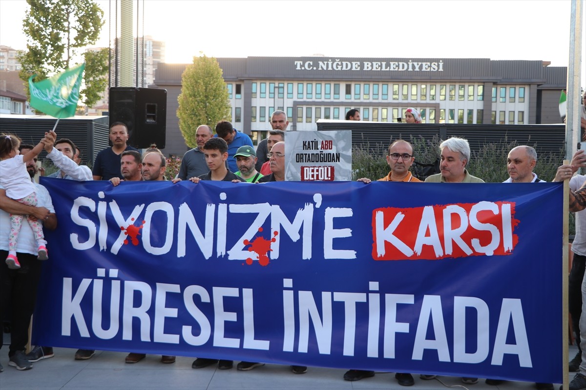 Nevşehir, Sivas, Niğde ve Kırşehir'de, Heniyye suikastı ve İsrail'in Filistin'e saldırıları...