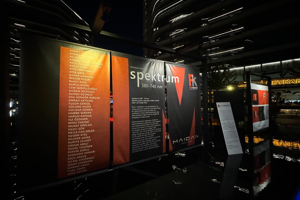 Profesyonel ve amatör fotoğrafçılardan oluşan Fotokolektif Sanat Galerisi'nin 40 üyesi, "renk"...