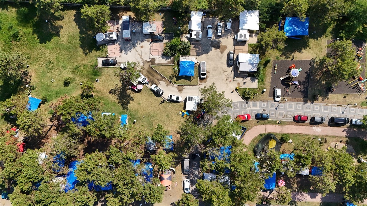 Samsun'da 4 ilçede yer alan karavan parklar, 43 ülke ve 79 şehirden gelen yerli ve yabancı...