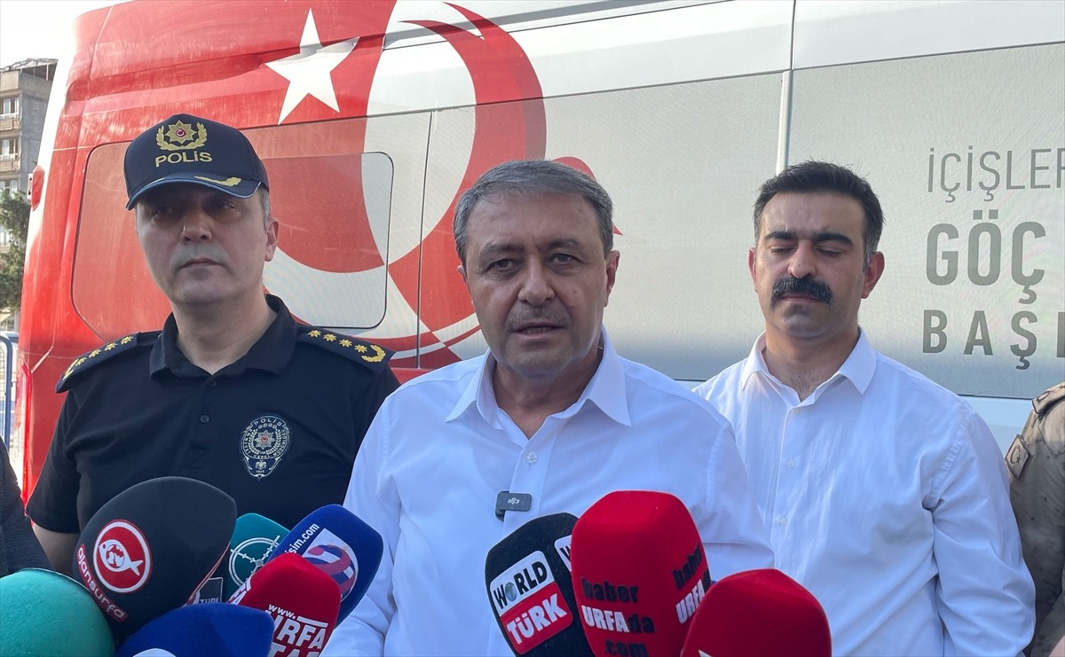 Şanlıurfa'da geçici koruma altında bulunan yabancı uyruklu kişi sayısının 274 bin 838 olduğu...