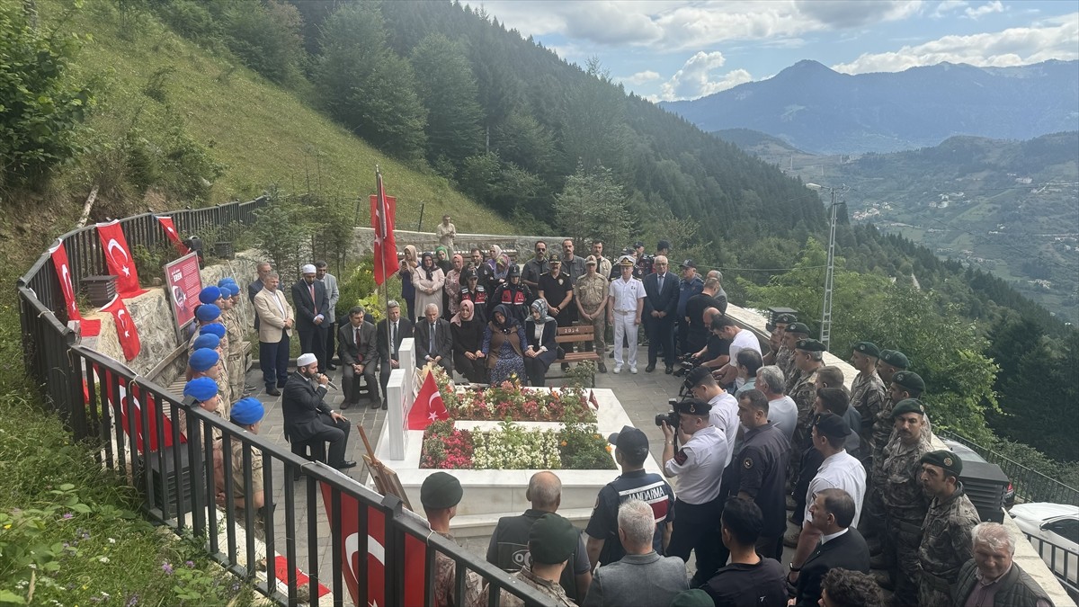 Trabzon'un Maçka ilçesi kırsalında, 11 Ağustos 2017'de bölücü terör örgütü mensuplarıyla sağlanan...