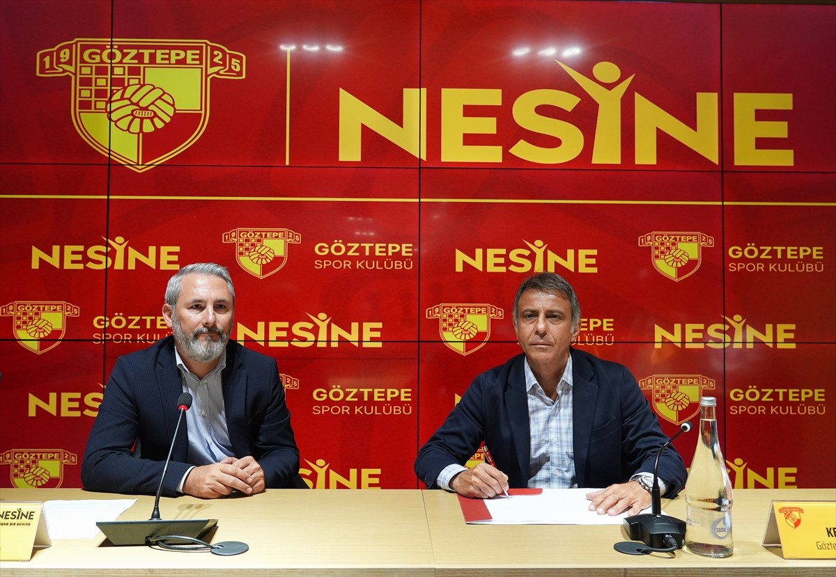 Trendyol Süper Lig ekiplerinden Göztepe, Nesine şirketi ile forma sağ kol sponsorluğu anlaşması...