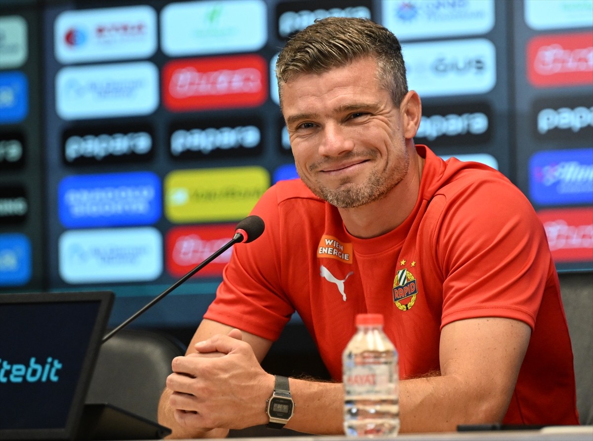 UEFA Avrupa Ligi 3. eleme turunda Trabzonspor'a konuk olacak Rapid Wien'in teknik direktörü Robert...