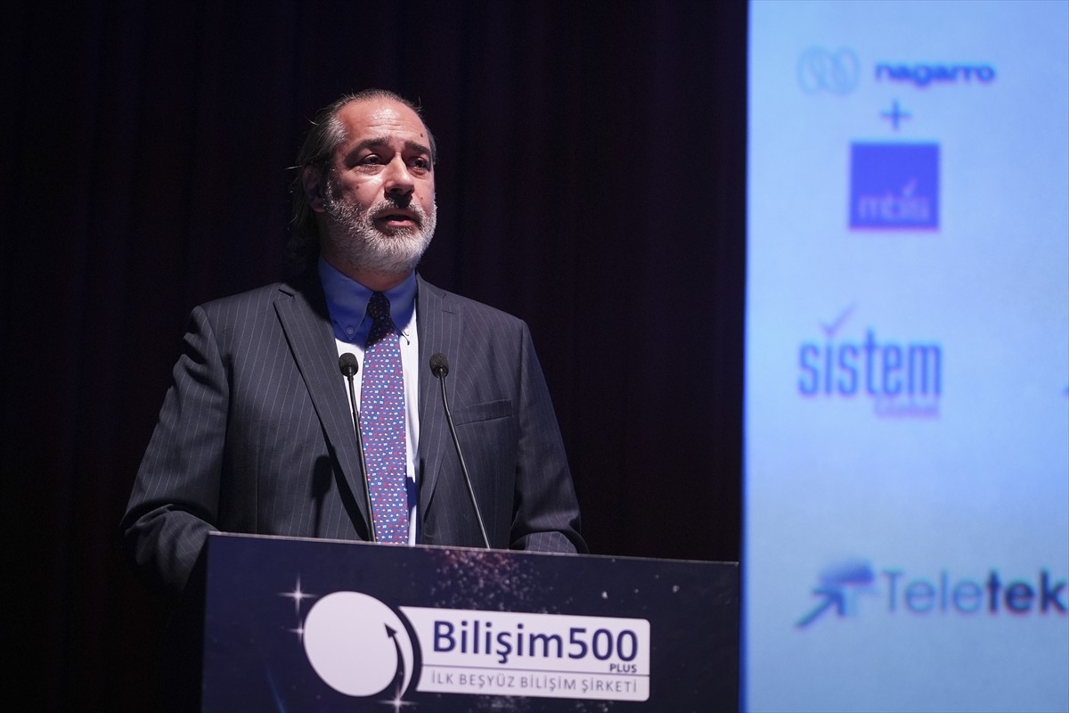 Ulaştırma ve Altyapı Bakan Yardımcısı Ömer Fatih Sayan, "Bilişim 500 Araştırma" sonuçlarının...