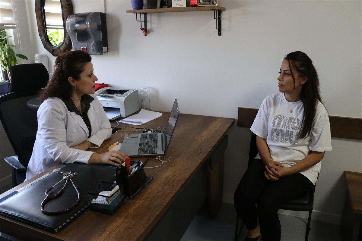 Yalova'da, İl Sağlık Müdürlüğünce uygulanan mobil aile hekimliği hizmeti sayesinde belde ve...