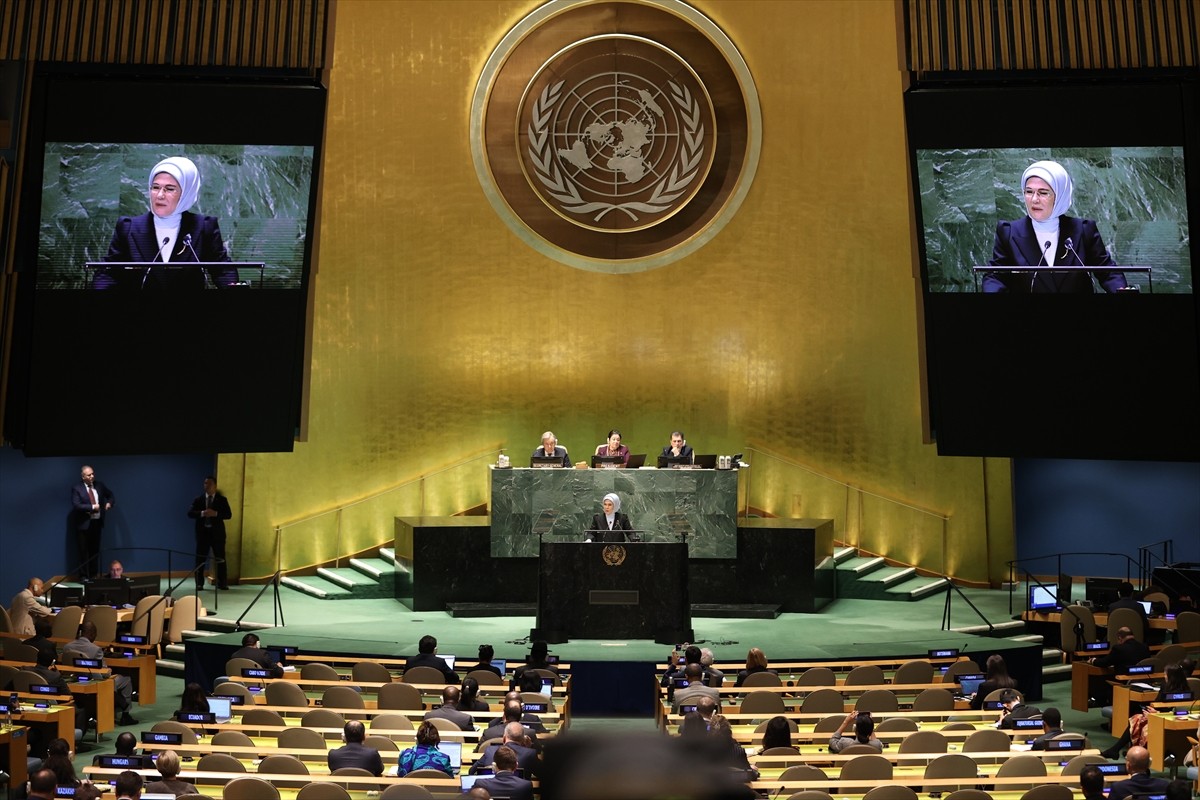 Cumhurbaşkanı Recep Tayyip Erdoğan ile birlikte Birleşmiş Milletler (BM) 79. Genel Kurulu'na...