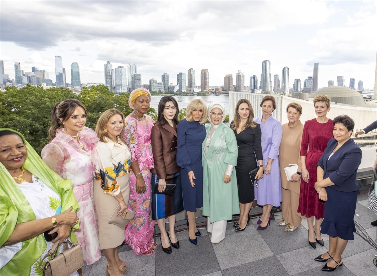 Cumhurbaşkanı Recep Tayyip Erdoğan ile birlikte Birleşmiş Milletler (BM) 79. Genel Kurulu'na...