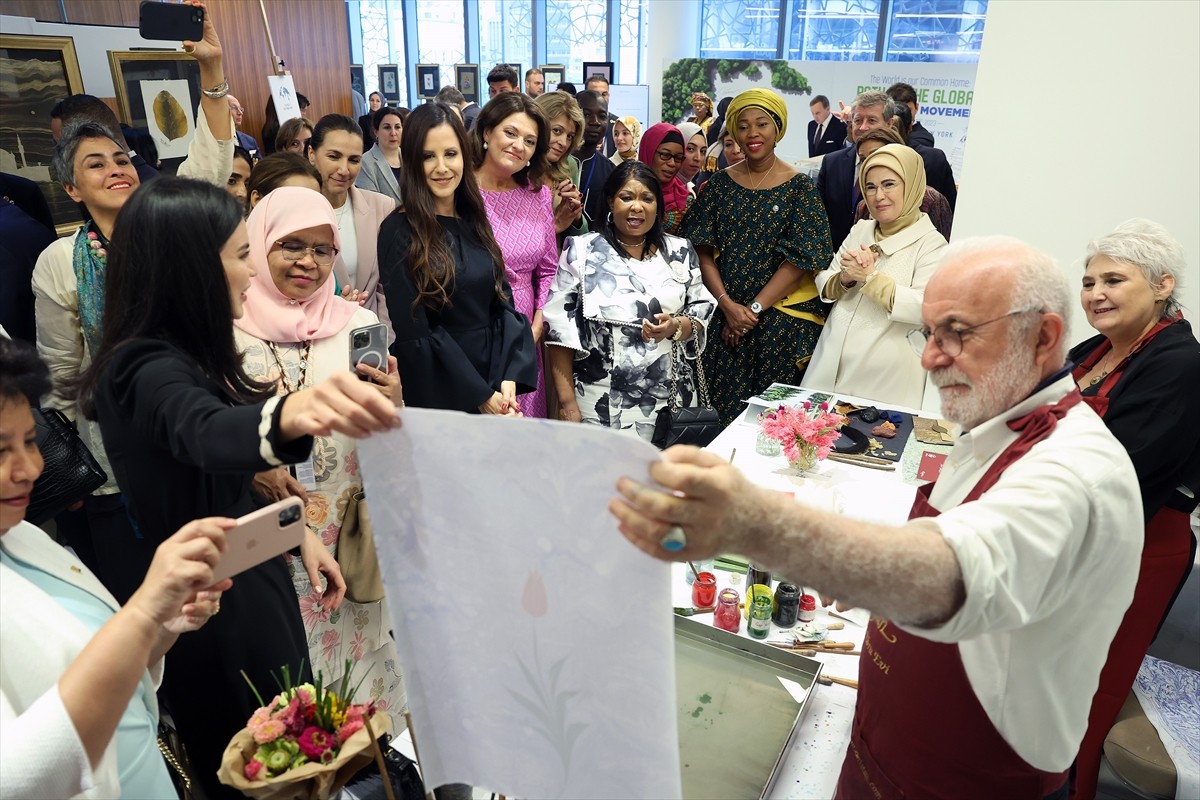 Cumhurbaşkanı Recep Tayyip Erdoğan ile birlikte Birleşmiş Milletler (BM) 79. Genel Kurulu'na...