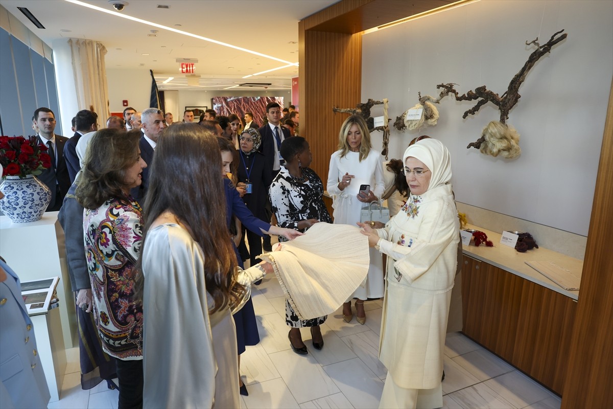 Cumhurbaşkanı Recep Tayyip Erdoğan ile birlikte Birleşmiş Milletler (BM) 79. Genel Kurulu'na...