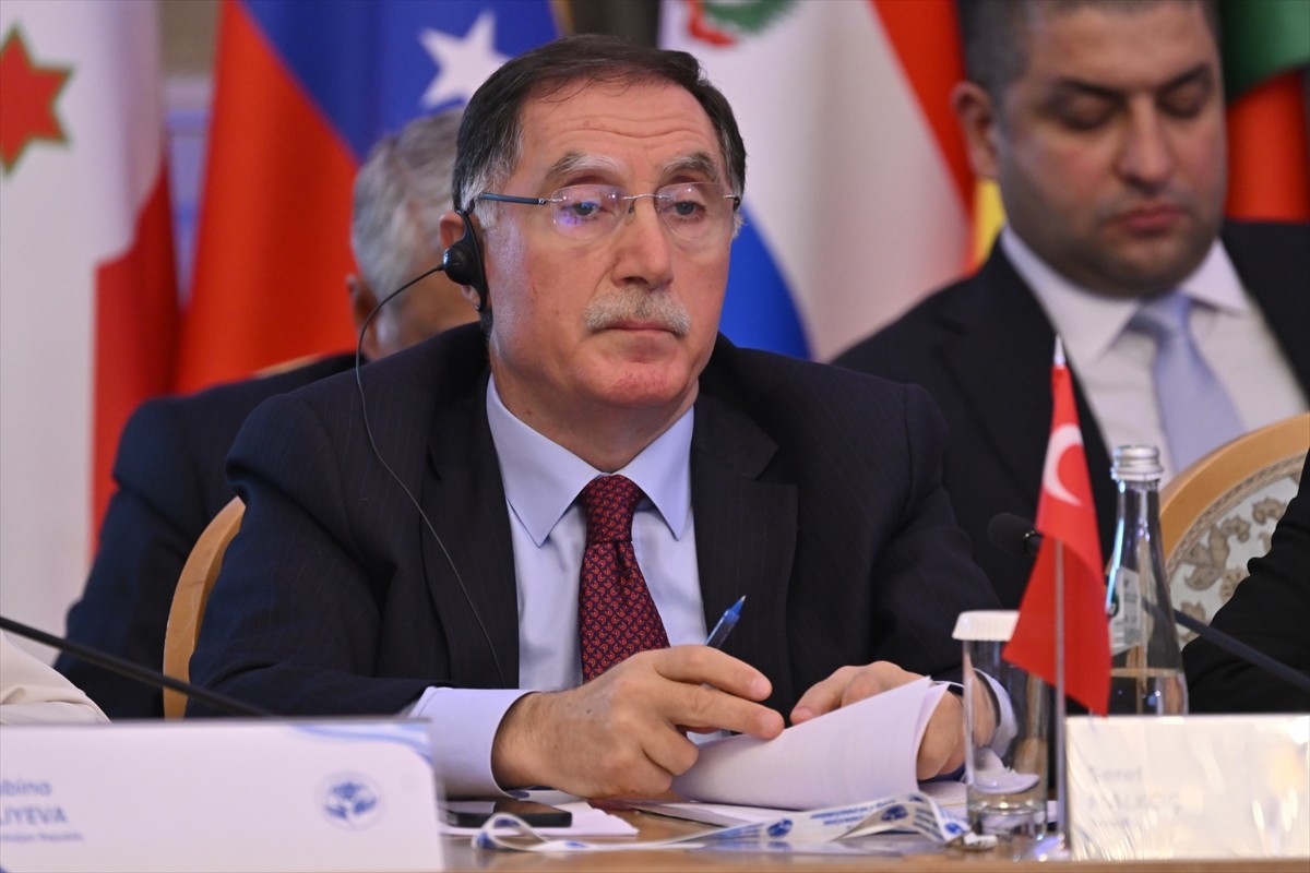 Kamu Başdenetçisi Şeref Malkoç (sol 3), Rusya'nın başkenti Moskova'da düzenlenen sağlık...