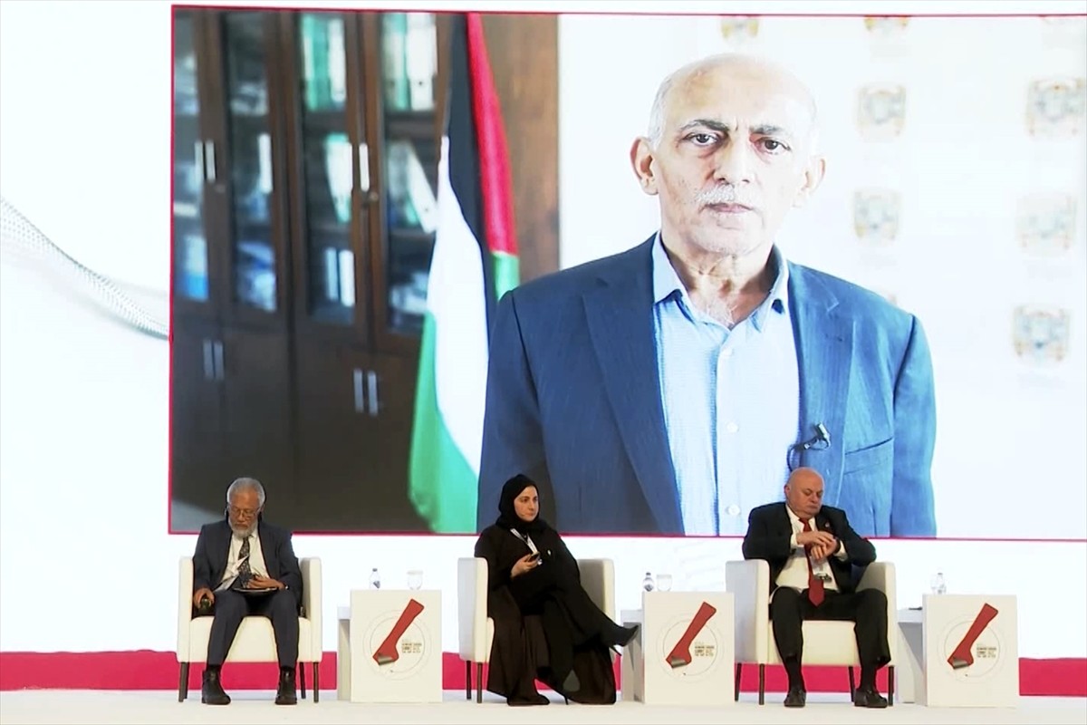 Türkiye Diyanet Vakfı (TDV) ve Al Khair Vakfı tarafından İstanbul'da düzenlenen "Gazze'nin...