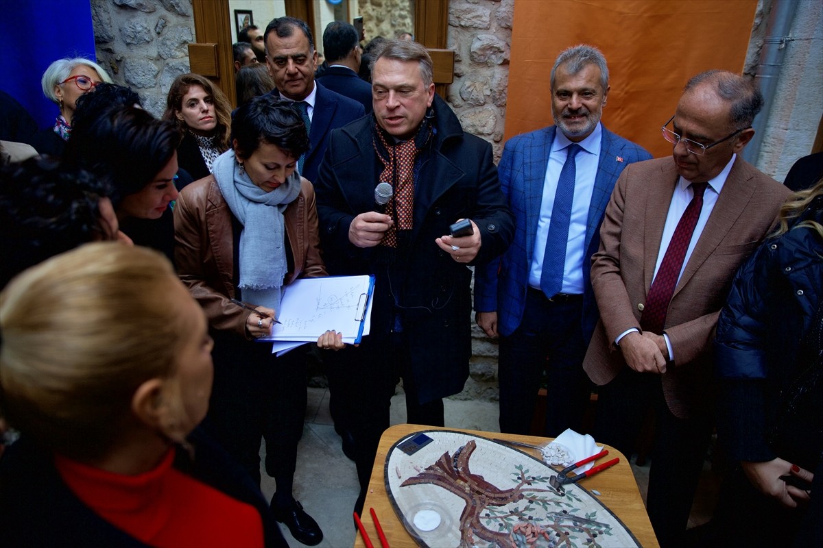 Avrupa Birliği (AB) Türkiye Delegasyonu Başkanı Büyükelçi Thomas Hans Ossowski, Hatay'da...