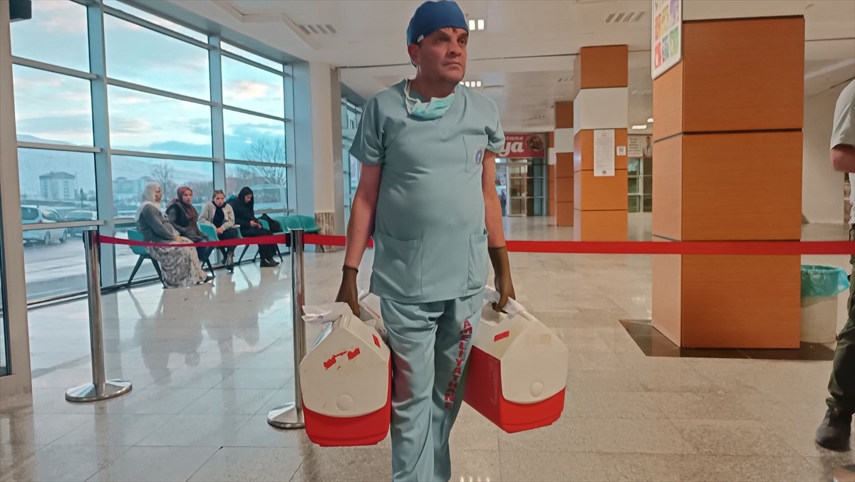 Bitlis'in Adilcevaz ilçesinde geçirdiği nöbet sonrası beyin ölümü gerçekleşen epilepsi hastasının...