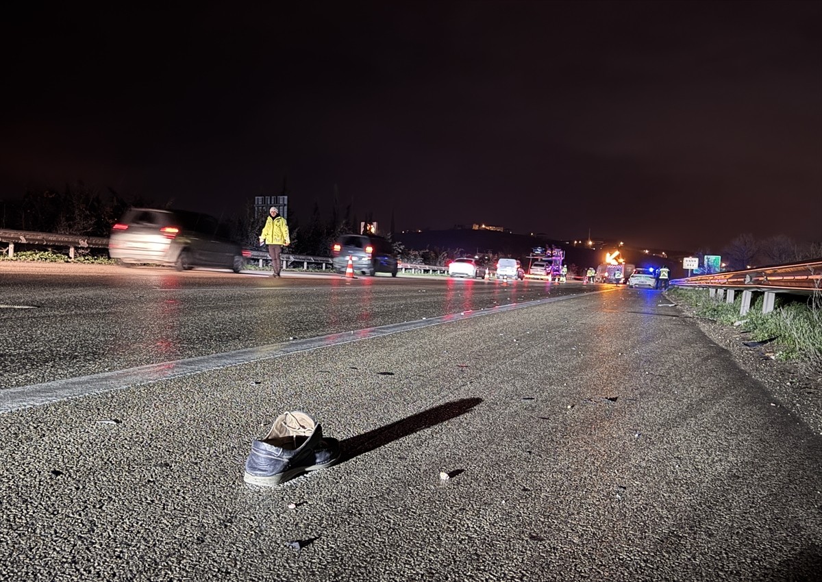 Bursa'da yolun karşısına geçmeye çalışırken tırın çarptığı kişi yaşamını yitirdi.